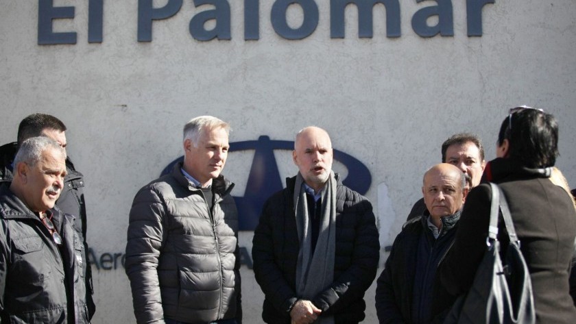 Rodríguez Larreta prometió reabrir el Aeropuerto de El Palomar