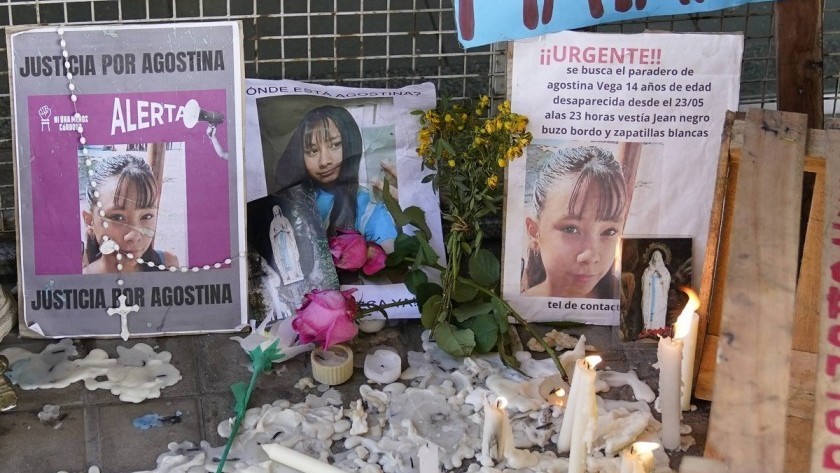 La autopsia reveló que Agostina Vega fue asfixiada y tenía 