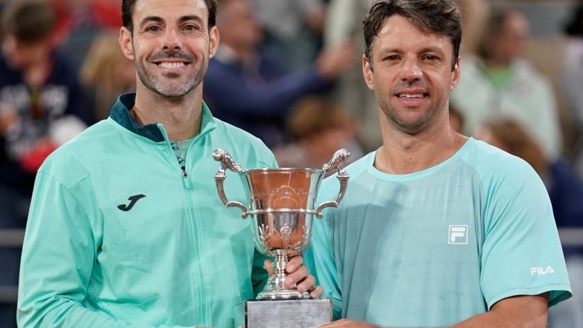 Zeballos se quedó con el título en el dobles de Roland Garros y agiganta su leyenda