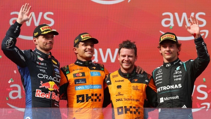 Norris ganó el GP de Hungría y logró su primer triunfo de la temporada 